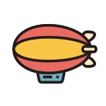 Hot Air Balloon Hot Air Balloon SVG Icon